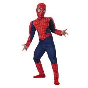  Spider Man Deluxe Muscle   Child Medium Costume 10 12 