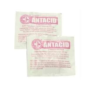  100 Antacid Packs with 2 Tablets