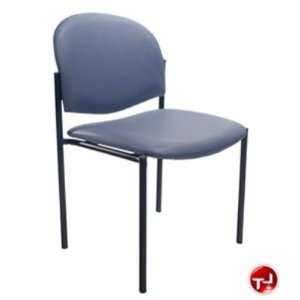  Kenwell Cooper Guest Side Reception Stacking Armless Chair 