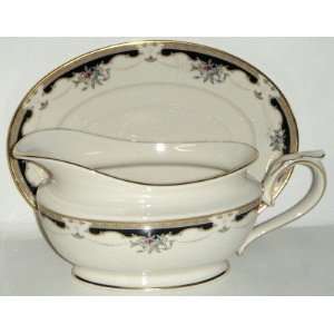  Lenox Hartwell House Gravy Boat with Underplate 