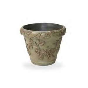    13 Grape Design Tree & Plant Container Taupe: Home & Kitchen