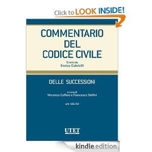   del Codice civile  Delle successioni  artt. 565 712 (Italian Edition