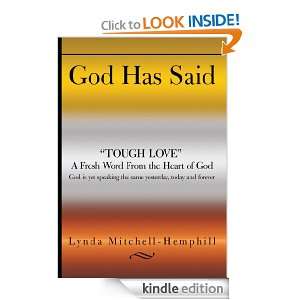 God Has Said Lynda Mitchell Hemphill  Kindle Store