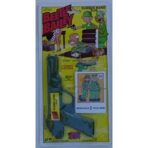  Beetle Bailey Rubber Band Gun With Targerts Everything 