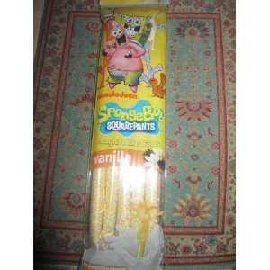 Nickelodeon Spongebob Squarepants Magic Milk Flavors Straws vanilla