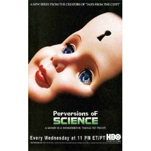Perversions of Science HBO Dolls Face Great Original Photo Print Ad 
