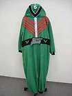SAZAC Official Green Power Ranger Gorenja Fleece Kigurumi Costume 