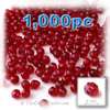 1,000 pc Quality 6mm Round transparent Facetted Royal B  