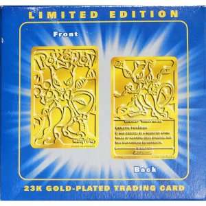   #150   MIB Pokemon Burger King Gold Card   Blue: Everything Else