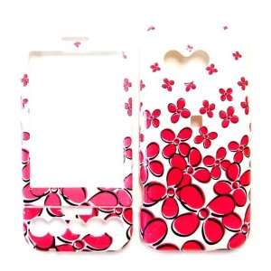  Cuffu   White Pink Flower  Google Phone HTC G1 Smart Case 