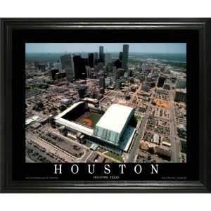  Houston Astros   Minute Maid Park Aerial   Lg   Framed 