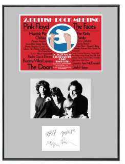 The Doors Jim Morrison Memorabilia Poster & Autographs  