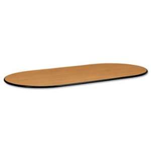  New   Oval Conference Table Top, 96w x 48d, Harvest by 