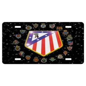  Athletico Madrid License Plate Sign 6 x 12 New Quality 
