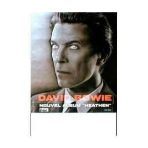   : David Bowie   Heathen Tour French Poster   100x70cm: Home & Kitchen