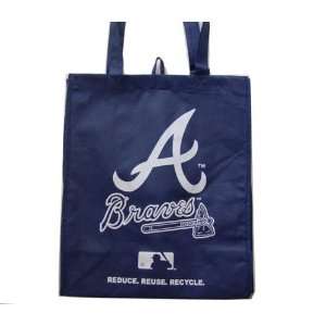   Reduce Reuse Recycle MLB Atlanta Braves Tote Bag: Sports & Outdoors