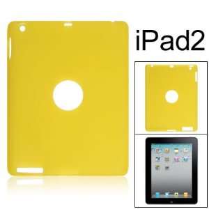  Gino Semi Clear Yellow Soft Plastic Case Skin for iPad 2 