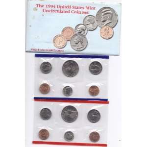  1994 Uncirculated US Mint Coin Set 