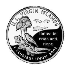   Mint P U.S. Virgin Islands Territories Quarters Set 2 Uncirculated