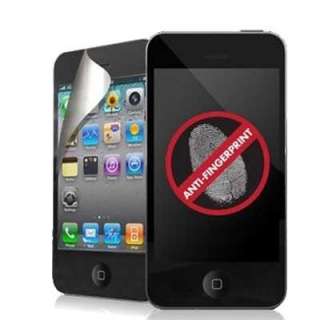 NEW FRONT BACK ANTI GLARE SCREEN PROTECTOR FOR iPHONE 4  