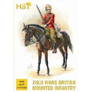  Zulu Wars British Mounted Infantry (18 Figures & 12 Horses 