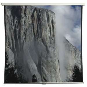    M100D4:3 100 Inch Manual Projection Screen, Matte White: Electronics