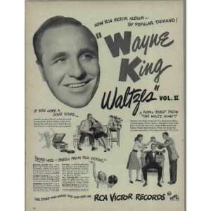    Vol. II  1947 RCA Victor Records Ad, A4501 