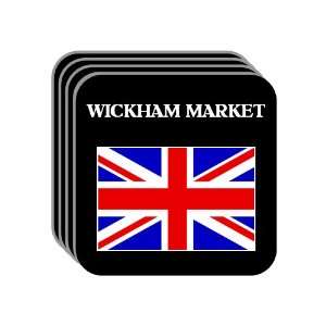  UK, England   WICKHAM MARKET Set of 4 Mini Mousepad 