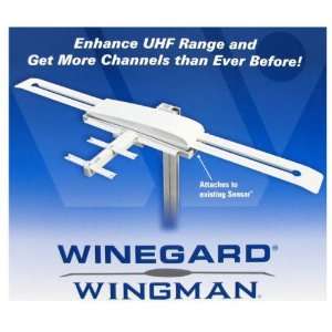   UHF and VHF Add On Range Boost Batwing Antenna Upgrade Everything