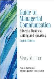   Series), (0132424266), Mary Munter, Textbooks   