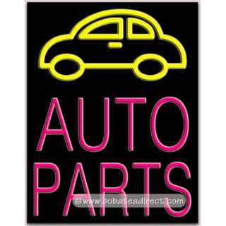 Auto Parts Neon Sign Grocery & Gourmet Food