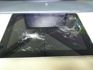 iPAD 2 16GB Wi Fi Black Tablet Apple   Broken for Repair 885909457588 
