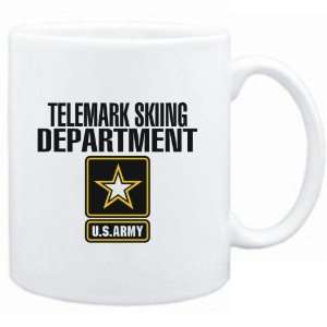  Mug White  Telemark Skiing DEPARTMENT / U.S. ARMY 