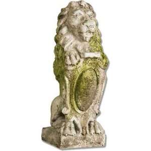   Lion De France with Shield   Autumn Rose Finish 