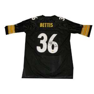  Autographed Jerome Bettis Jersey Inscribed SB XL Champs 