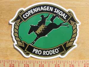 COPENHAGEN/SKOAL PRO RODEO DECAL  