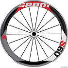 SRAM S60 Front Clincher Wheel Black w/Red Decal