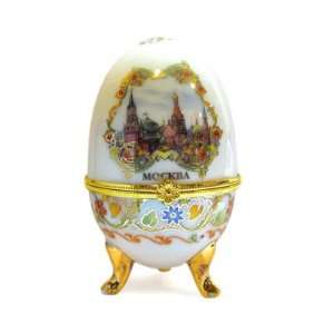   Easter Egg/Jevelry Box Kremlin 3.25 (8.3cm): Everything Else
