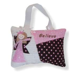  Chocolate Dots Personalized Tooth Fairy Pillow
