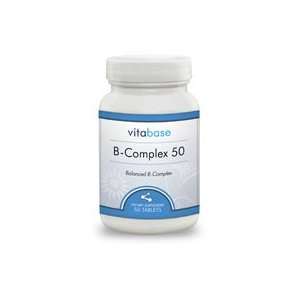  B Complex 50 mg Sustained Release Vitamin Supplement 100 