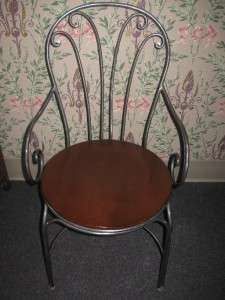 Ethan Allen Garden Bistro Metal Arm Chair 6551 Legacy Collectors 