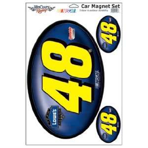    Nascar Jimmie Johnson #48 Car Magnet Set *SALE*