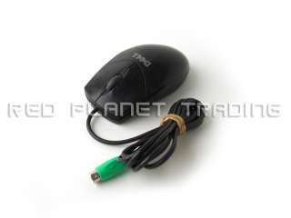 Genuine Dell PS/2 Ball Mouse with Scroll Wheel and Cord