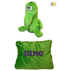   Me Out Pillows Soft Plush Stuffed Animal Pillow   Dinosaur Dino: Home