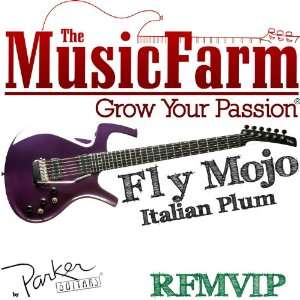  Parker Fly Mojo Electric Guitar (Italian Plum) Musical 