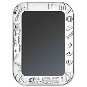  Isabel Cabanillas Baby Picture Frame in Silver Plate for 4 