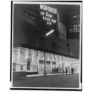  Morosco Theatre, 217 West 45th Street, Manhattan, 1963 