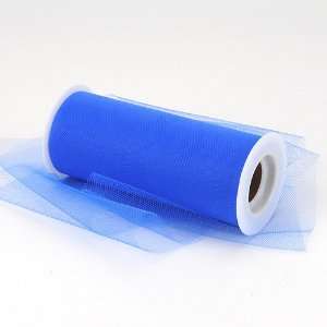  Premium Nylon Tulle Fabric 12 inch 25 Yards, Royal Blue 
