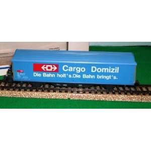  Marklin 4735 HO/1:87 SBB Hbis Wagon Cargo Domozil: Toys 