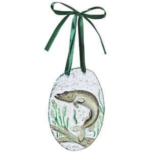  Glass Northern Pike Christmas Ornament: Sports & Outdoors